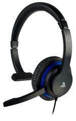 Micro-casque mono BigBen Communicator Noir et Bleu pour PS4