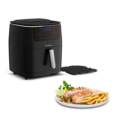 Friteuse Moulinex Easy Fry Grill & Steam 3-en-1 AL201810 1700 W Noir -  Achat & prix