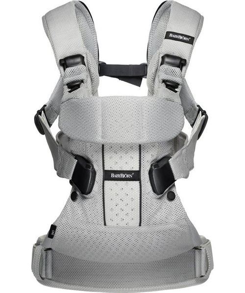 Porte Bebe One Air Babybjorn Argent Mesh Produits Bebes Fnac