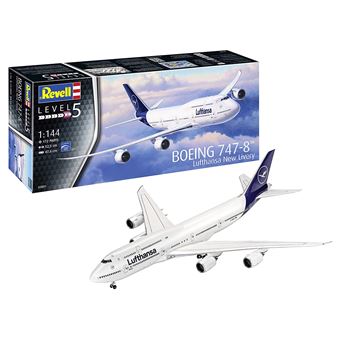 Maquette Revell Boeing 747-8 Lufthansa New Livery 1:144