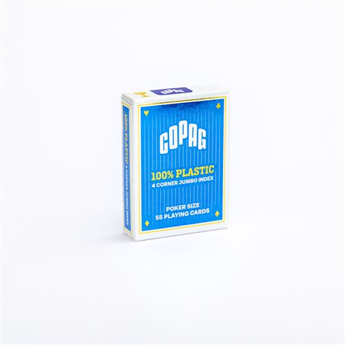 Cartes À Jouer Copag Jeu Poker Plastic Jumbo 4 Index À 'unité - vue 2