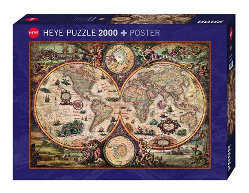 Puzzle Heye Vintage World 2000 pièces