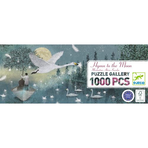 Puzzle 1000 pièces Djeco Hymn to the Moon