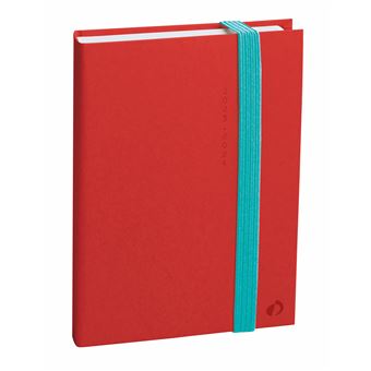 Agenda Escolar Quo Vadis Toscana 2025-2026 - Roja, 12 Meses (Agosto-Julio) | Papel Clairefontaine, Multilingüe