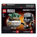 LEGO® BrickHeadz™ Star Wars™ 75317 Le Mandalorien et l'Enfant