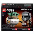LEGO® BrickHeadz™ Star Wars™ 75317 Le Mandalorien et l'Enfant