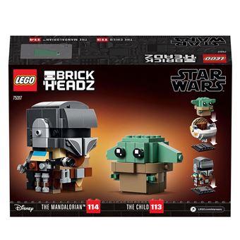 LEGO® BrickHeadz™ Star Wars™ 75317 Le Mandalorien et l'Enfant