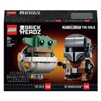 LEGO® BrickHeadz™ Star Wars™ 75317 Le Mandalorien et l'Enfant