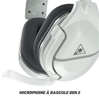 Casque Gaming sans fil Turtle Beach Stealth 600 2ème génération pour PS4 Blanc