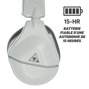 Casque Gaming sans fil Turtle Beach Stealth 600 2ème génération pour PS4 Blanc