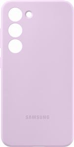 Coque en silicone pour Samsung Galaxy S23 5G Lilas