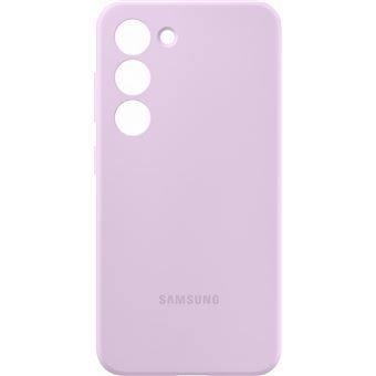 Samsung Silicone Case pour Samsung Galaxy S23 Lilac - Coque et étui  téléphone mobile