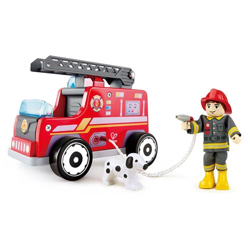 Jouets Enfants 3 Ans Camion de Pompiers Voiture Véhicule de Secours avec  Son et Lumière Firetruck sans Piles Cadeau (1 Pompier) - Garage jouet - à  la Fnac