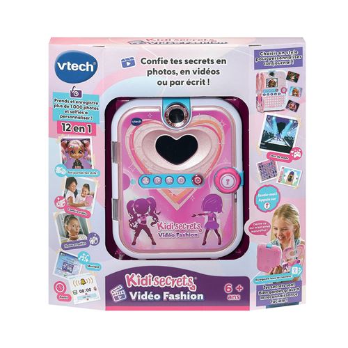 Jeu Électronique Vtech Kidisecrets Vidéo Fashion Rose
