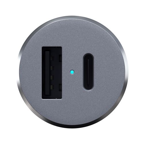 Chargeur allume cigare Satechi USB-C 72 W Gris sidral - Chargeur et cble  d'alimentation PC - Achat & prix | fnac