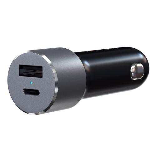 CHARGEUR ALLUME CIGARE USB-C PD 72W GRIS SIDERAL