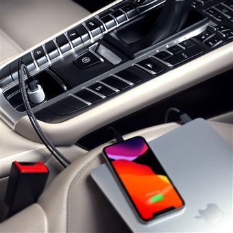 Chargeur de voiture prise allume-cigare WeFix USB-C PD 18 Watts - Fnac.ch -  Accessoire téléphonie pour voiture