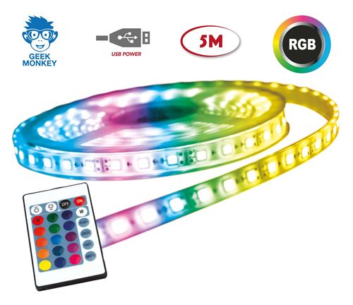 Neon Ruban LED 3m, 24V RGB Bande LED, Silicone Néon Lumes LED Flexible Fonctionne Avec APP/Télécommande, Etanche IP67, Synchronisation Musicale, Décoration Extérieur/Intérieur Pour Fête (5M