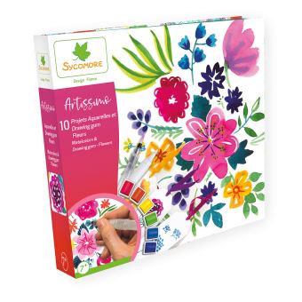 Kit créatif Faujas Artissimo XL Aquarelle et Gomme de réserve