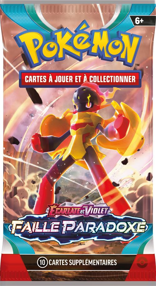 Carte à collectionner Pokémon EV04 Faille Paradoxe : Booster (Blister) État correct - Pokémon reconditionné disponible sur Fnac
