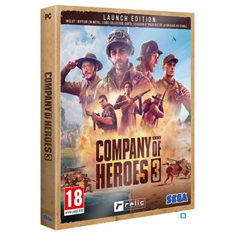 Company of Heroes 3 Launch Edition Metal Case