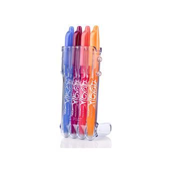 Set 4 stylos Pilot Pen Frixion Ball 07 Set2Go Bleu Violet Rose Orange