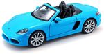 Véhicule Bburago Porsche 718 Boxter 1:24 Bleu