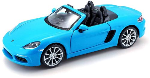 Véhicule Bburago Porsche 718 Boxter 1:24 Bleu