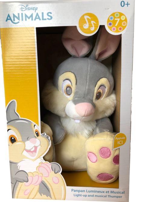 Peluche Lumineuse Et Musicale Disney Panpan Accessoire Poupee Achat Prix Fnac