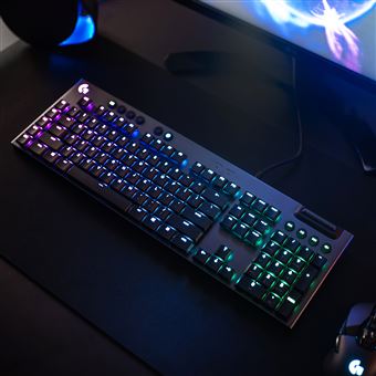 Clavier Gaming mécanique Logitech G815 GL Linéaire Noir