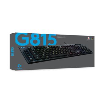 Clavier Gaming mécanique Logitech G815 GL Linéaire Noir