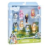 Pack de 8 figurines Bluey