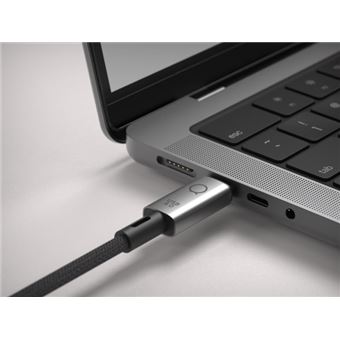 Câble USB 4.0 Type-C LinQ PRO 1 m Noir et gris