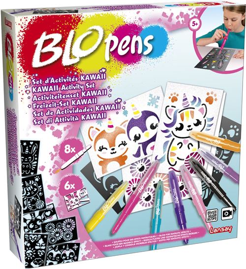 Set d'Activités Kawaii Lansay Blopens