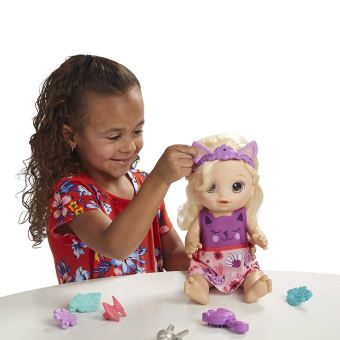 Poupée électronique Baby Alive Coiffure Magique Cheveux Blonds