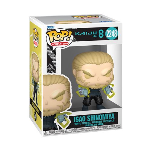 Figurine Funko Pop Animation Kaiju No.8 Isao Shinomiya - vue 1
