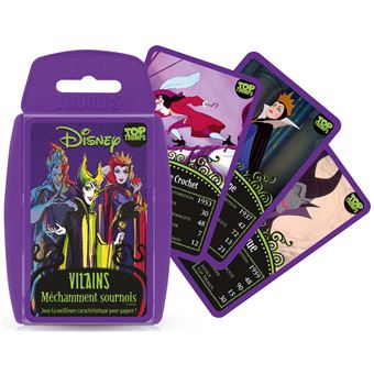 Jeu de cartes Top Trumps Disney Vilains