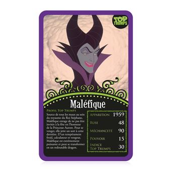 Jeu de cartes Top Trumps Disney Vilains