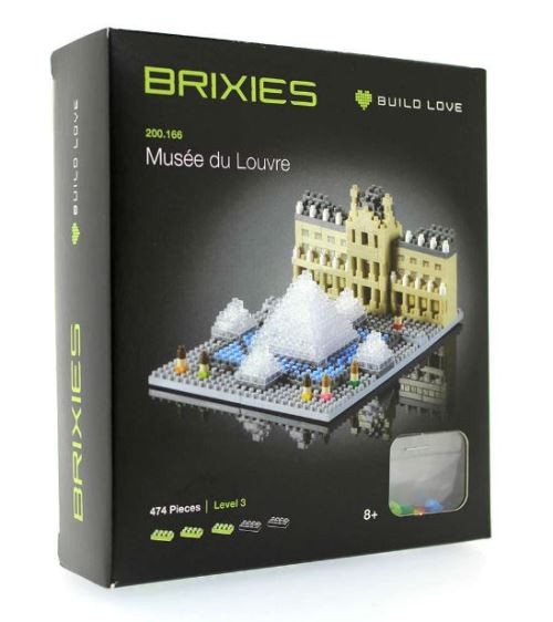 Brixies - 410166 - jeu de construction 3d-motif - musée du louvre