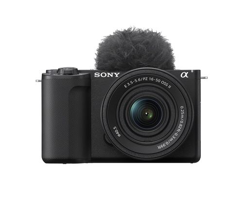 Appareil Photo Hybride Sony ZV-E10 II + Objectif 16-50mm f/3.5-36 OSS II – 26 MP, Vidéo 4K 60p