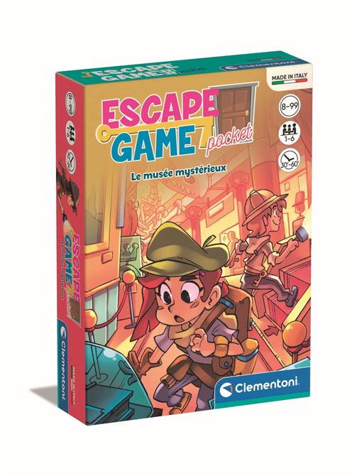 Jeu De Cartes Clementoni 52603 Escape Game Le Musée