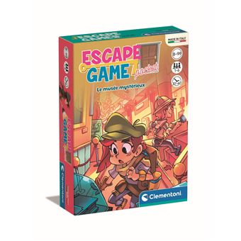 Jeu de cartes Clementoni 52603 Escape Game Le Musée