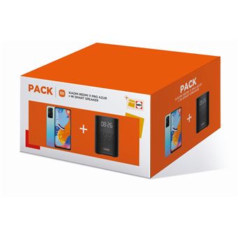 Pack Xiaomi Redmi Note 11 Pro 128Go Azur + Mi Smart Speaker