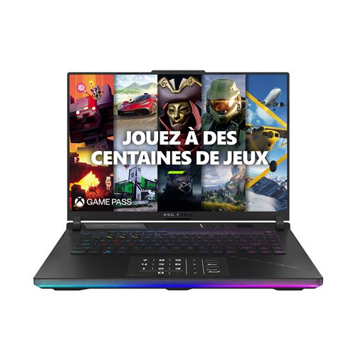 PC Portable Gaming Asus Rog Strix Scar G634Jy-Nm011W 16" Wqxga 240Hz Intel Core i9 32Go Ram 2To SSD Nvidia Geforce Rtx 4090 175W Noir