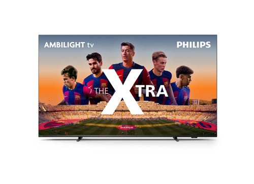 TV Ambilight Philips The Xtra 139 Cm 4K UHD Smart TV 2023 Gris Anthracite 55Pml9008/12