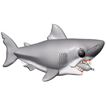Figurine Funko Pop Movies Les dents de la mer Jaws diving tank