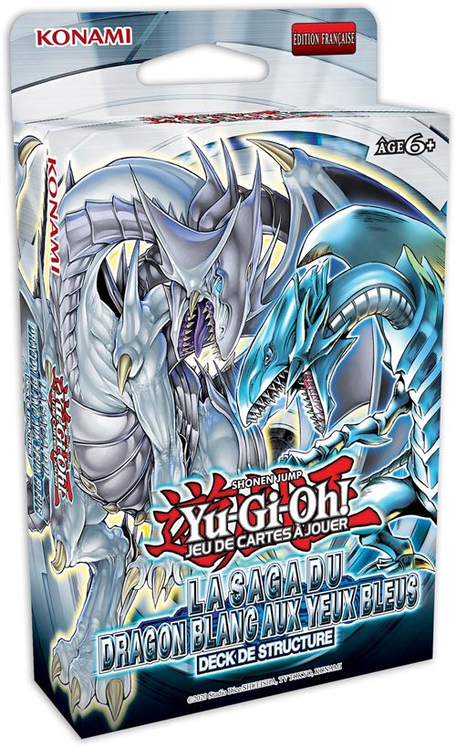 YUGIOH! JCC SD Saga du Dragon Blanc aux Yeux Bleus Carte à collectionner fnac Suisse