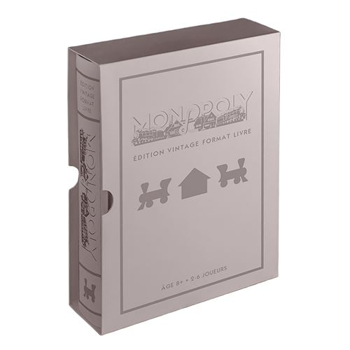 Jeu d'enquête Megableu Cluedo Edition Vintage Format Livre - vue 1