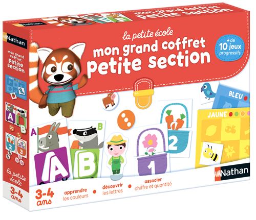 Jeu découverte Nathan Mon Grand Coffret Petite Section - Nathan