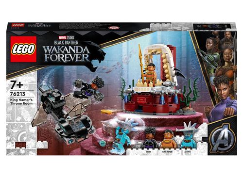 LEGO® Marvel 76213 La salle du trône du roi Namor
